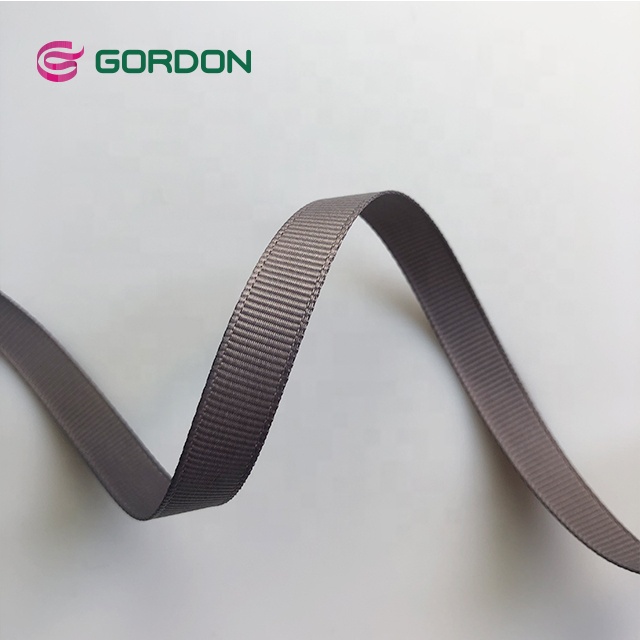 Stock Color 1” Polyester Grosgrain Ribbon for Garment, Gift Deco