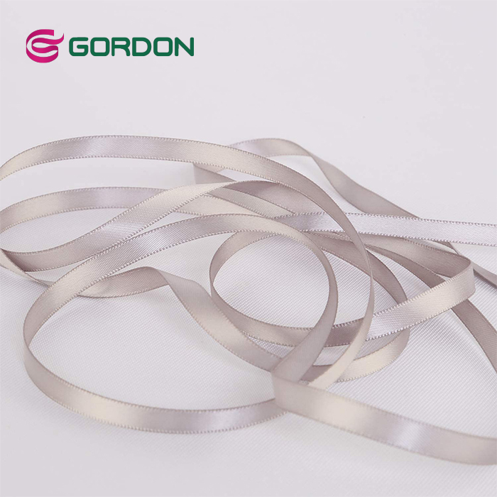 available single faced 1/4 inch 6mm satin ribbon