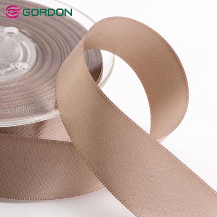 cheap factory 100% Polyester custom sanding grosgrain ribbon