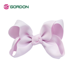 customized size grosgrain ribbon hair bows for girls