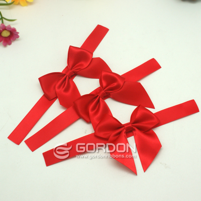 flower satin ribbon bow for christmas decoration