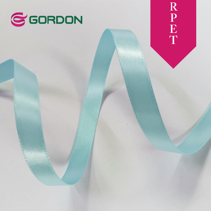 gordon ribbons 100% recycled double satin ribbon