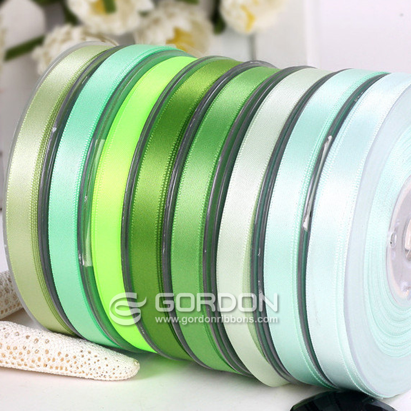 gordon ribbons 100% recycled double satin ribbon