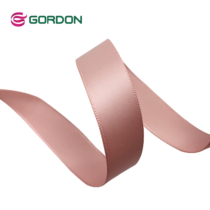 gordon ribbons factory supplier high quality single face satin ribbon 38mm