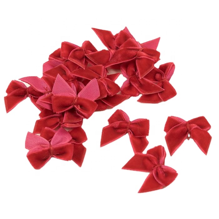 lingerie mini satin ribbon bows wholesale from China supplier