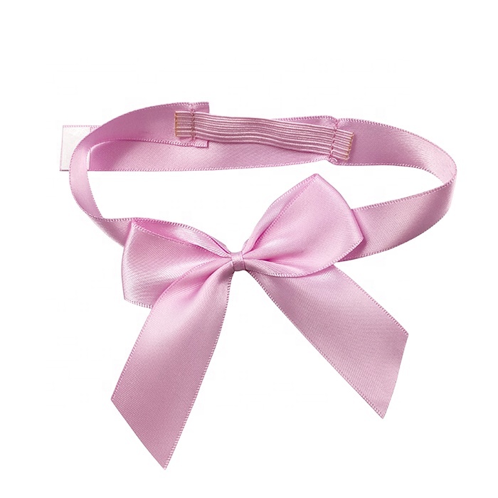 pink satin ribbon for gift package