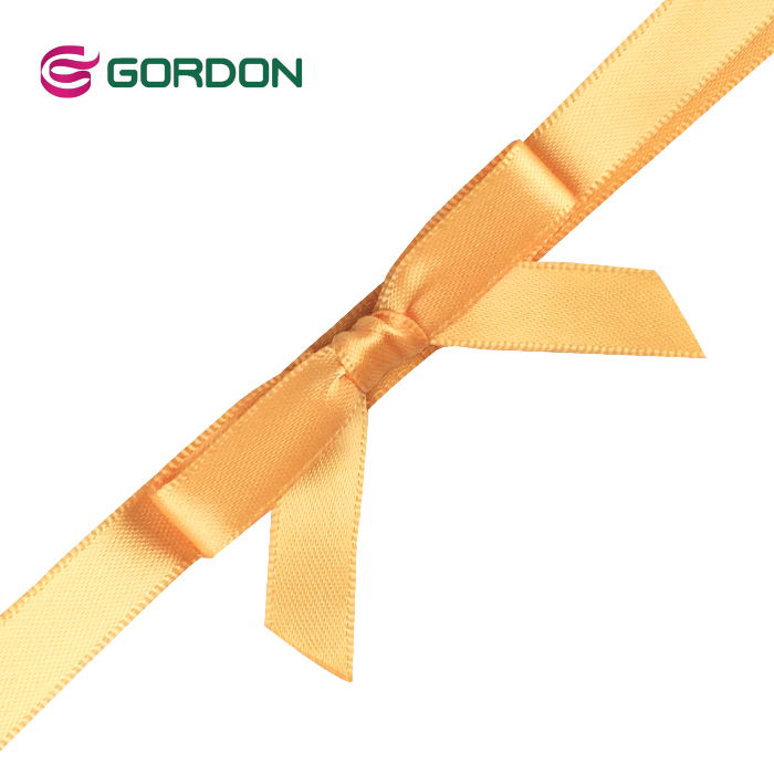 satin ribbon bow for packaging scented artificial flower