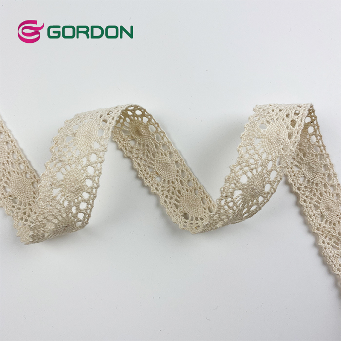 trim lace 100% cotton ribbons