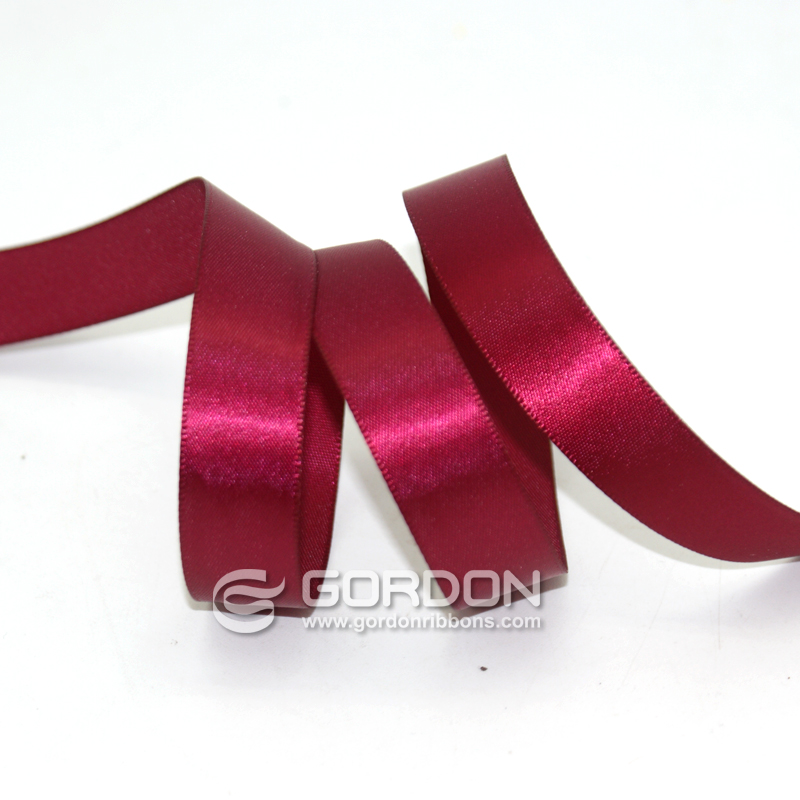 wedding party pink satin ribbon