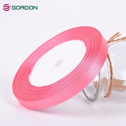 wholesale custom polyester double face 6mm 2 inch satin ribbon china manufacturers