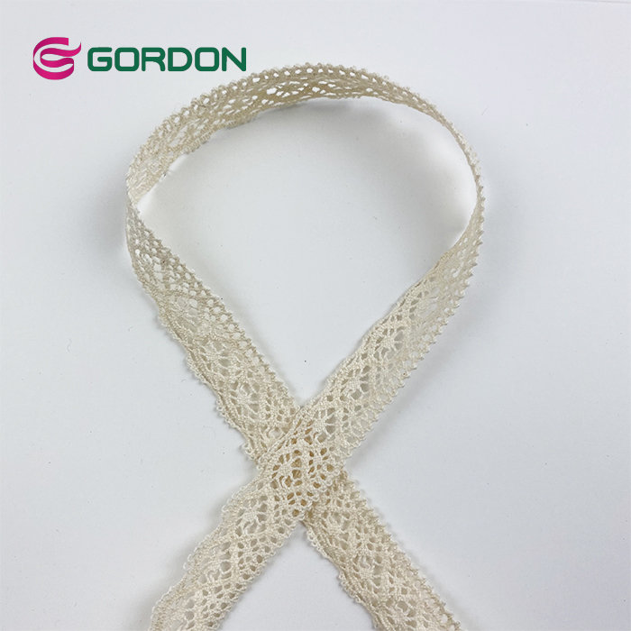 wholesale lace ribbon trimming border 100% cotton