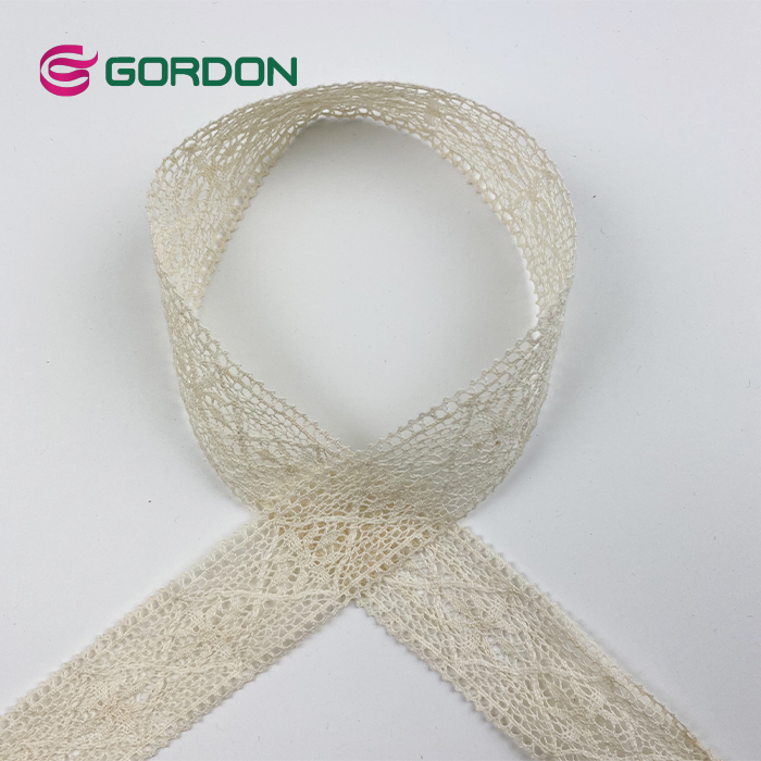 wholesale lace ribbon trimming border 100% cotton