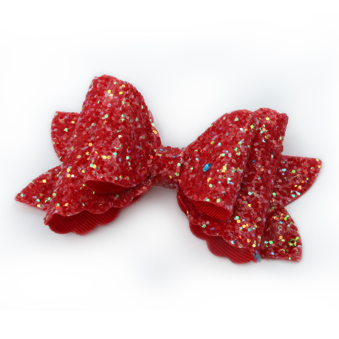 Gordon Ribbons 14 Stock Colors Glitter Little Bow Hair Clips for Girls  Kids Hair Accessories