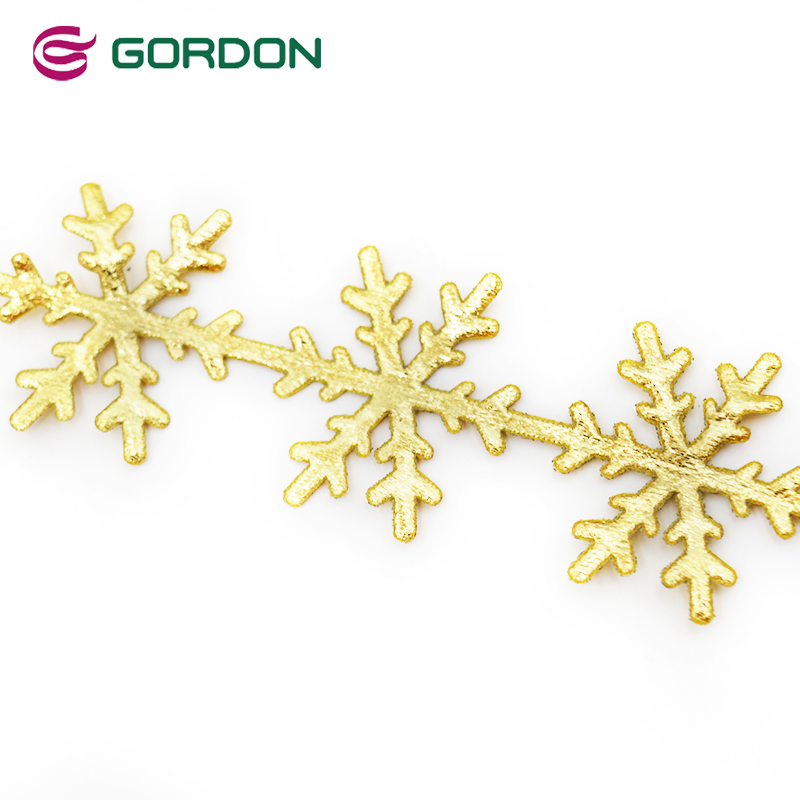 Gordon Ribbons Die Cut Snowflake Trim Ribbon Decorative DIY Ribbon Handmade Scrapbook Sewing Craft Wedding Birthday Valentine