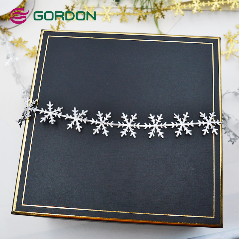 Gordon Ribbons Die Cut Snowflake Trim Ribbon Decorative DIY Ribbon Handmade Scrapbook Sewing Craft Wedding Birthday Valentine