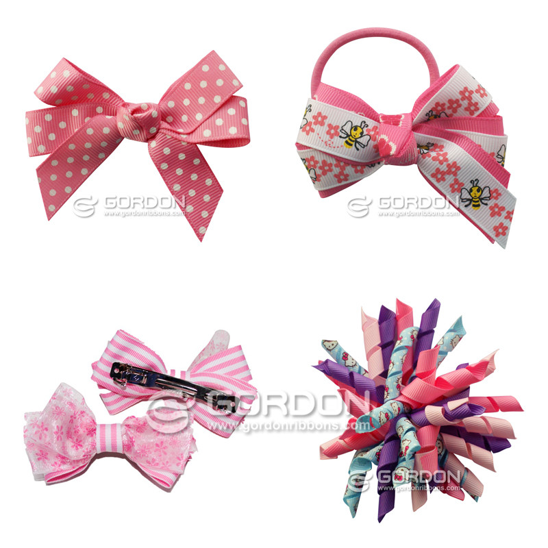 pink girl hair accessories korean accessory
